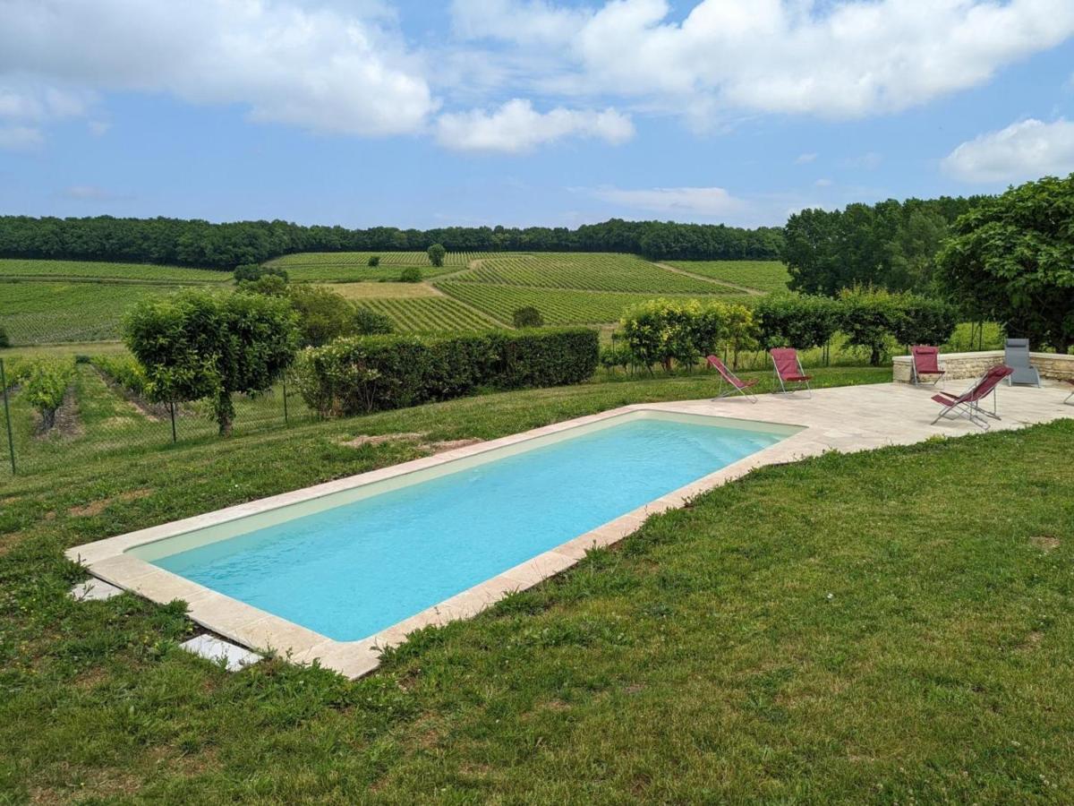 Maison Spacieuse Avec Piscine Chauffee, Jardin Clos, Terrasses, Cheminee, Et Equipements Bebe Inclus. - Fr-1-653-183 Villa Pereuil Exterior photo